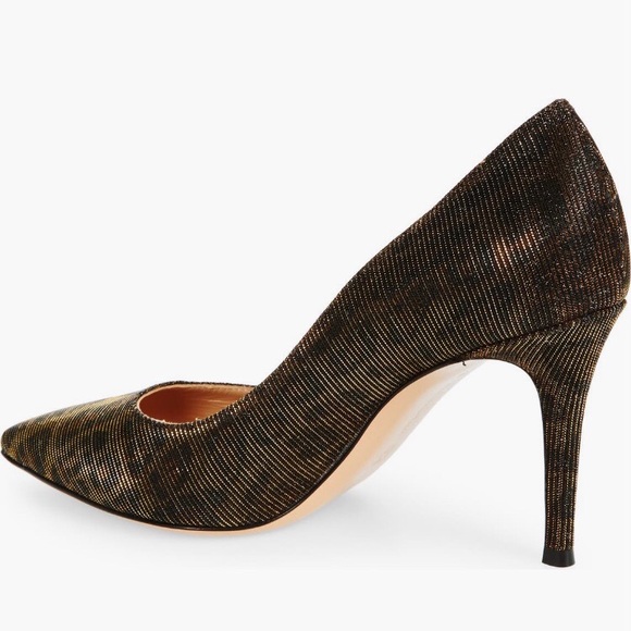 NIB $795 Gianvito Rossi Exopard Leopard Crystal Embellished Pointed Toe Pump! - Picture 3 of 6